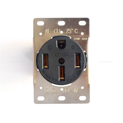 Prise d'alimentation NEMA 14-50R 125 V/250 V 50 A in Industrial Plug &  Socket for Sale